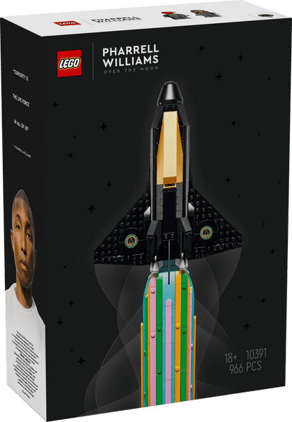 LEGO Icons 10391 : La tête dans les étoiles avec Pharrell Williams Play Again