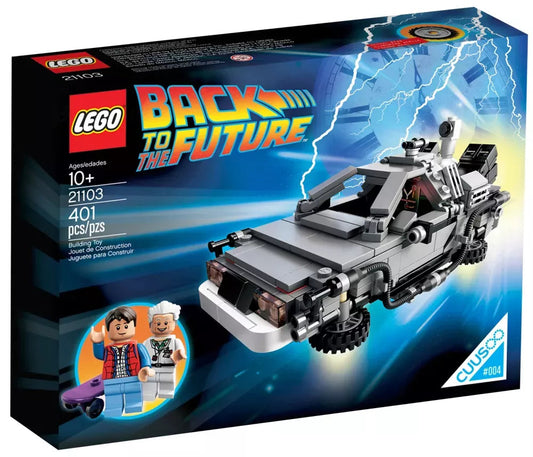 LEGO Ideas 21103 : La DeLorean à voyager dans le temps Play Again
