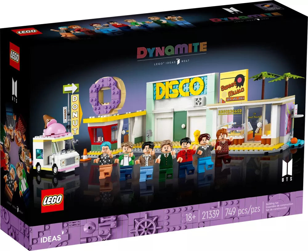 LEGO Ideas 21339 : BTS Dynamite Play Again