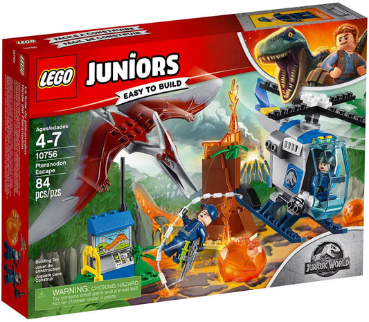 LEGO Juniors 10756 : La fuite du ptéranodon (Jurassic World) Play Again