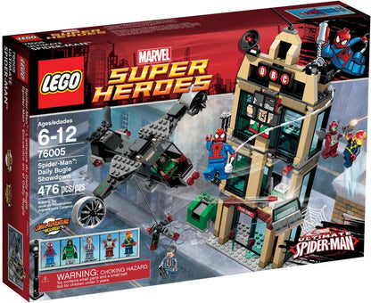 LEGO Marvel 76005 : Spider-Man : L'attaque du Daily Bugle Play Again