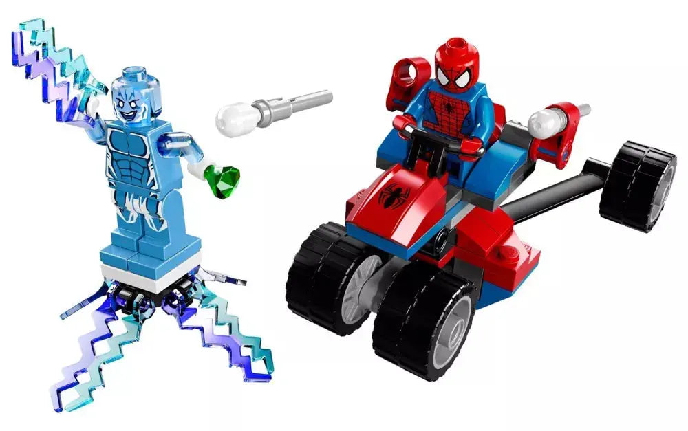 LEGO Marvel 76014 : Spider-Trike contre Electro Play Again
