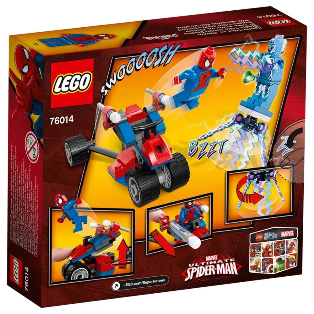 LEGO Marvel 76014 : Spider-Trike contre Electro Play Again