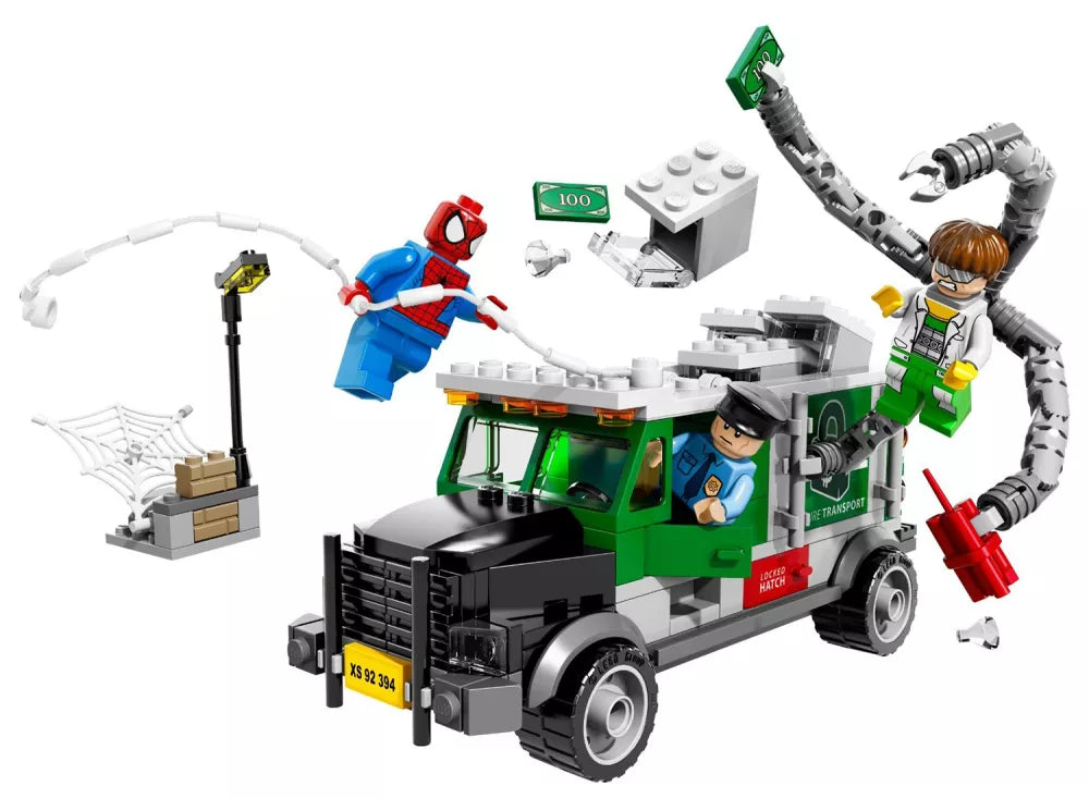 LEGO Marvel 76015 : Le braquage du camion par le Docteur Octopus Play Again