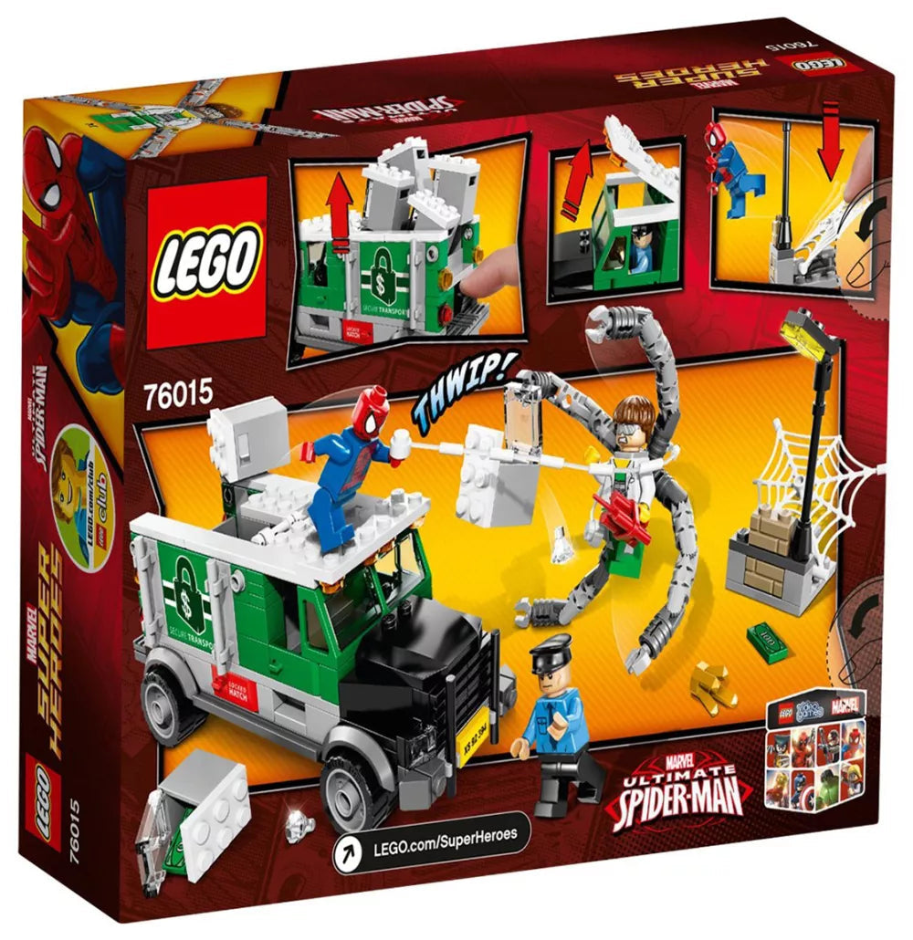 LEGO Marvel 76015 : Le braquage du camion par le Docteur Octopus Play Again