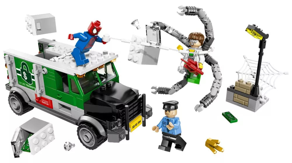 LEGO Marvel 76015 : Le braquage du camion par le Docteur Octopus Play Again