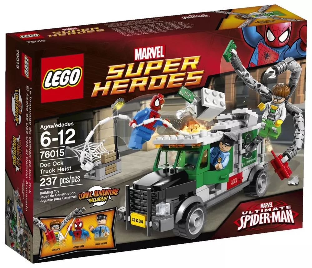 LEGO Marvel 76015 : Le braquage du camion par le Docteur Octopus Play Again