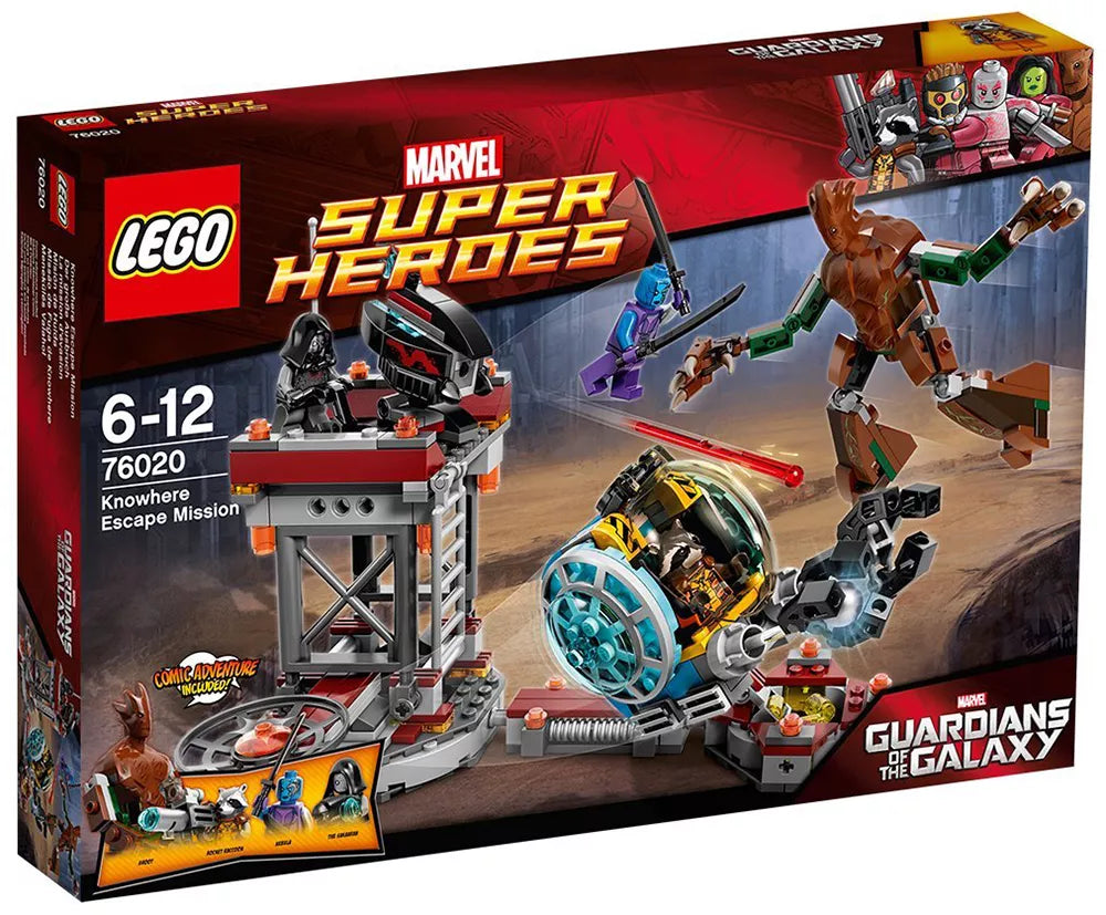 LEGO Marvel 76020 : La mission d'évasion Play Again