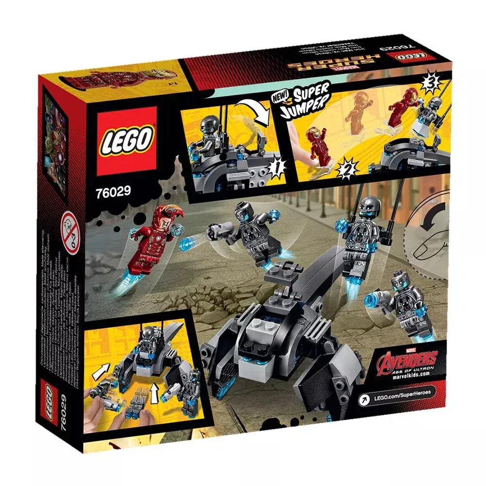 LEGO Marvel 76029 : Iron Man contre Ultron Play Again