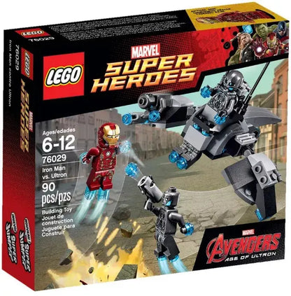 LEGO Marvel 76029 : Iron Man contre Ultron Play Again
