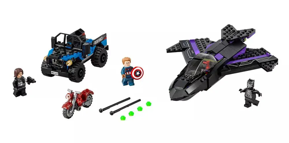 LEGO Marvel 76047 : La poursuite de la Panthère noire Play Again