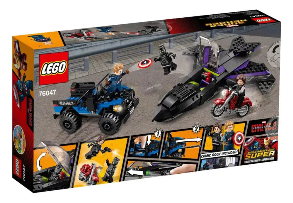 LEGO Marvel 76047 : La poursuite de la Panthère noire Play Again