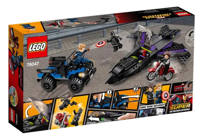 LEGO Marvel 76047 : La poursuite de la Panthère noire Play Again