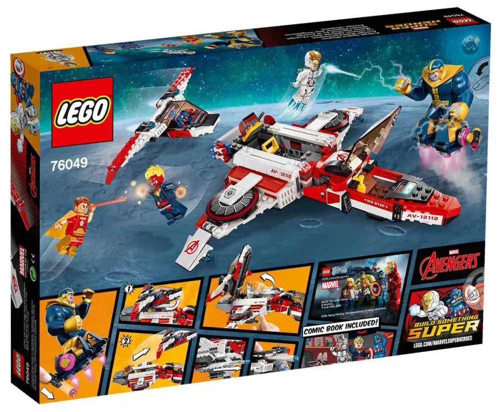LEGO Marvel 76049 : La mission spatiale dans l'Avenjet Play Again
