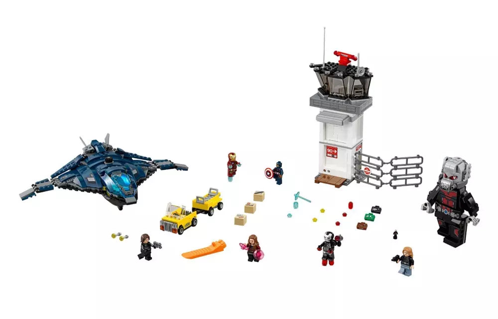 LEGO Marvel 76051 : Le combat des super héros à l'aéroport Play Again