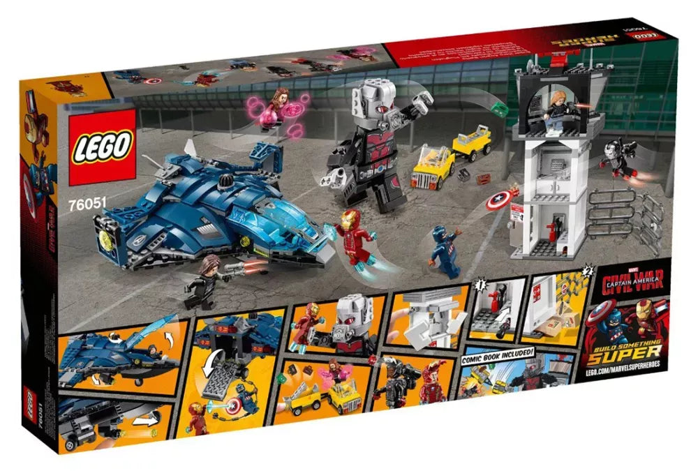 LEGO Marvel 76051 : Le combat des super héros à l'aéroport Play Again