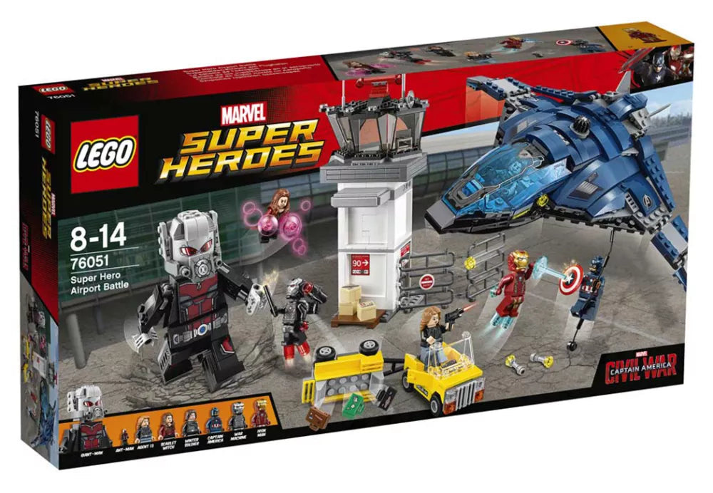 LEGO Marvel 76051 : Le combat des super héros à l'aéroport Play Again