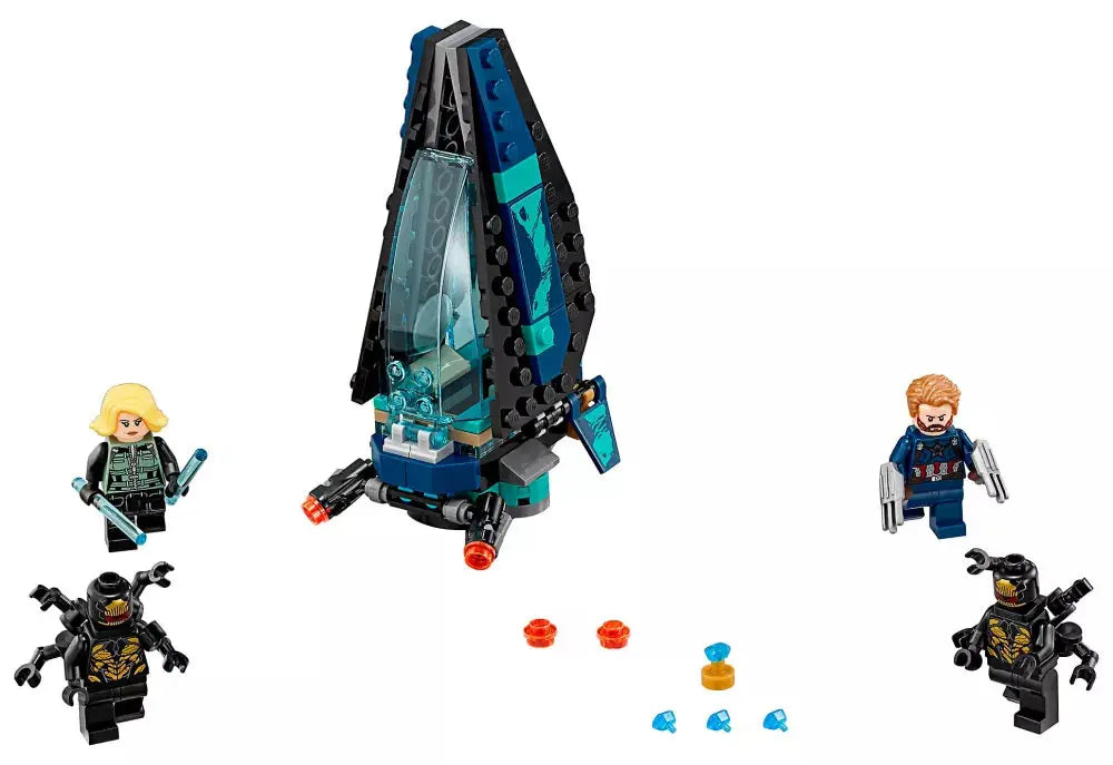 LEGO Marvel 76101 : L'attaque du vaisseau par les Outriders Play Again