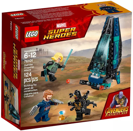 LEGO Marvel 76101 : L'attaque du vaisseau par les Outriders Play Again