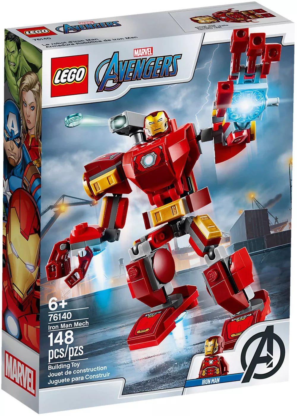 LEGO Marvel 76140 : Le robot d'Iron Man Play Again