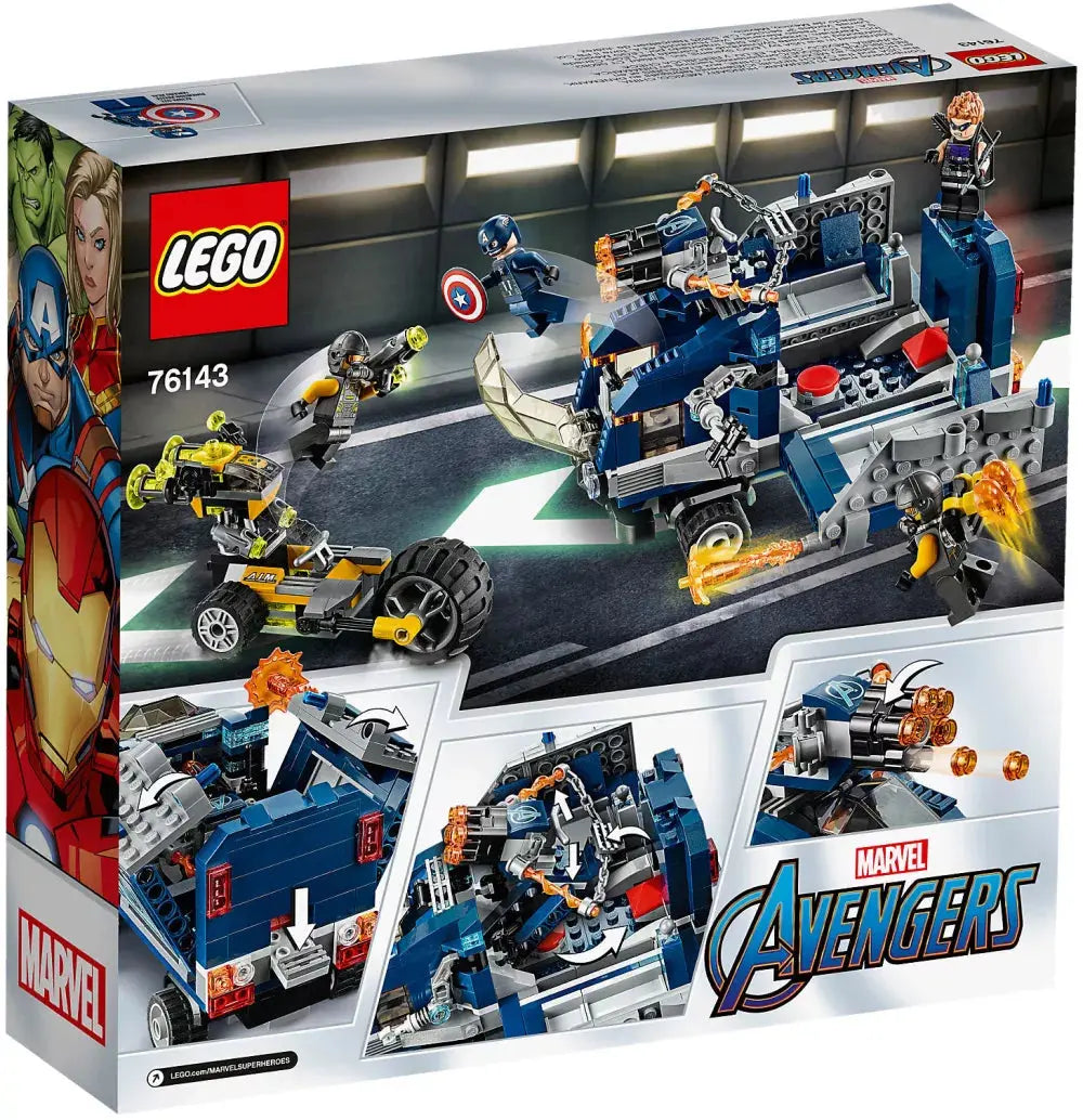 LEGO Marvel 76143 : L'attaque du camion des Avengers Play Again
