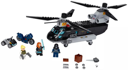 LEGO Marvel 76162 : La poursuite en hélicoptère de Black Widow