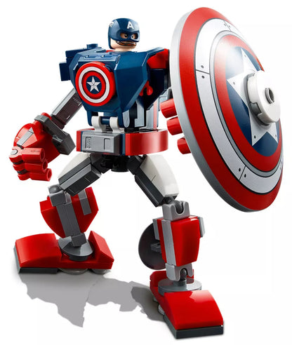 LEGO Marvel 76168 : L’armure robot de Captain America Play Again
