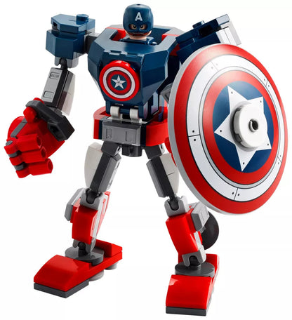 LEGO Marvel 76168 : L’armure robot de Captain America Play Again