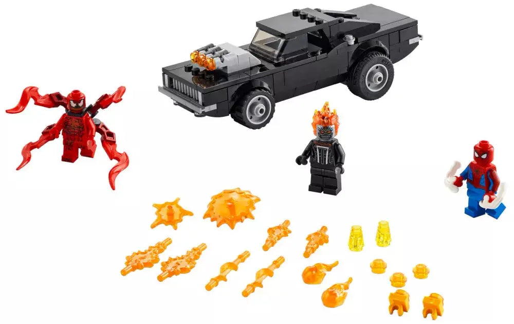 LEGO Marvel 76173 : Spider-Man et Ghost Rider contre Carnage Play Again