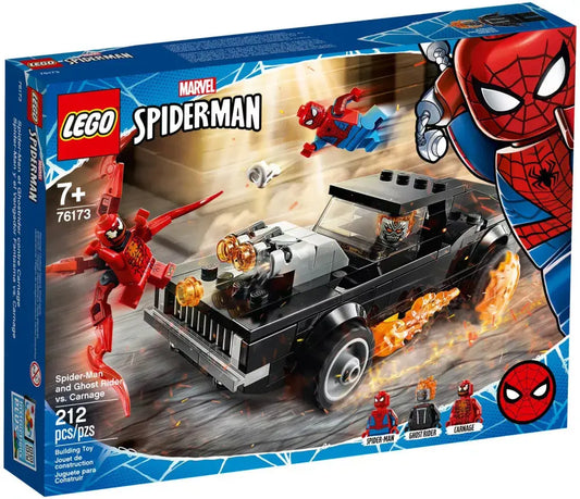 LEGO Marvel 76173 : Spider-Man et Ghost Rider contre Carnage Play Again