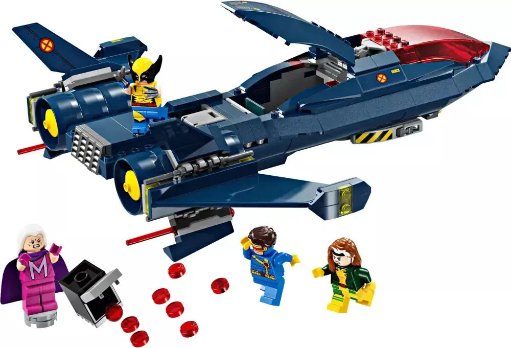 LEGO Marvel 76281 : Le X-jet des X-Men Play Again