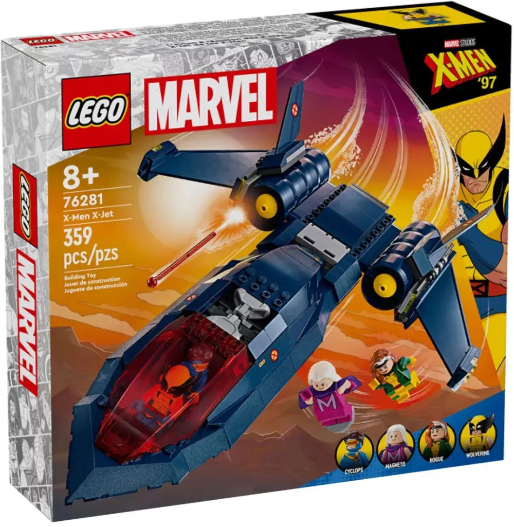 LEGO Marvel 76281 : Le X-jet des X-Men Play Again