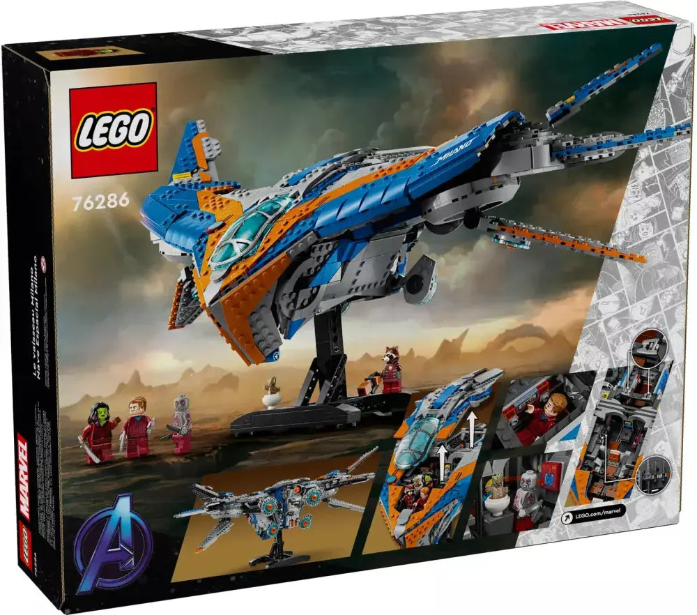 LEGO Marvel 76286 : Les Gardiens de la Galaxie : le vaisseau Milan Play Again