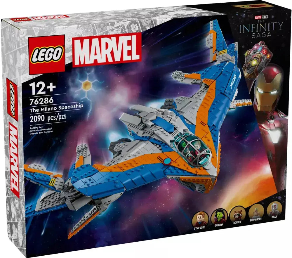 LEGO Marvel 76286 : Les Gardiens de la Galaxie : le vaisseau Milan Play Again