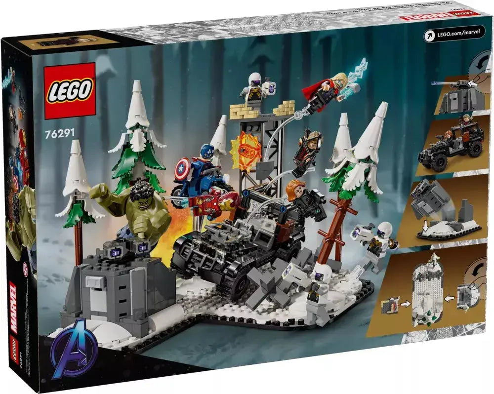 LEGO Marvel 76291 : Avengers Rassemblement : L'ère d'Ultron Play Again