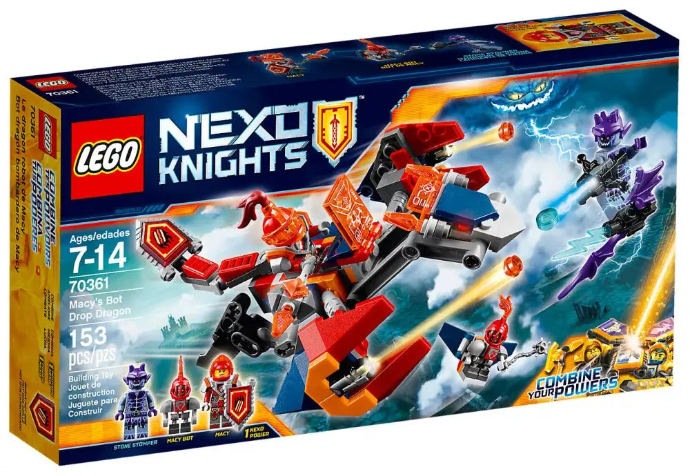 LEGO Nexo Knights 70361 : Le dragon-robot de Macy Play Again