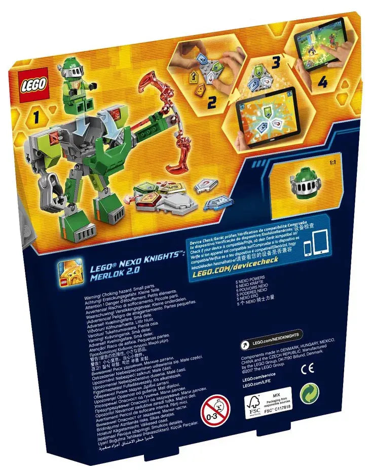 LEGO Nexo Knights 70364 : La super armure d'Aaron Play Again