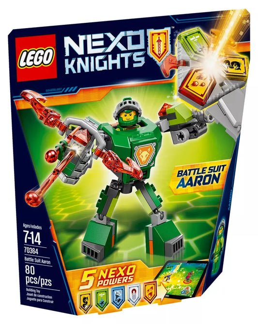 LEGO Nexo Knights 70364 : La super armure d'Aaron Play Again