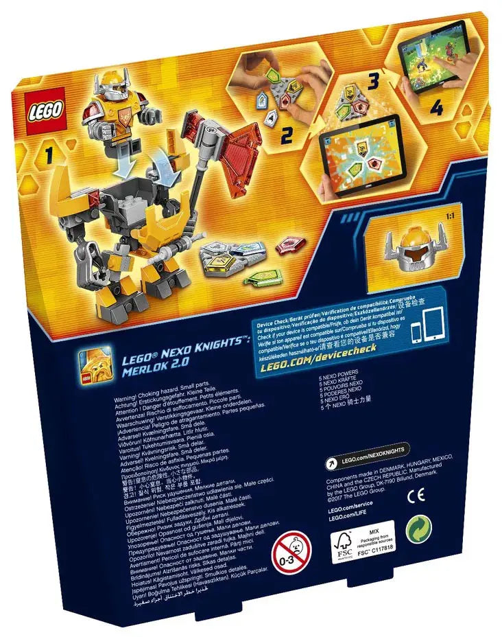 LEGO Nexo Knights 70365 : La super armure d'Axl Play Again