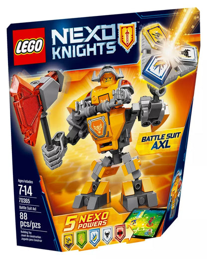 LEGO Nexo Knights 70365 : La super armure d'Axl Play Again