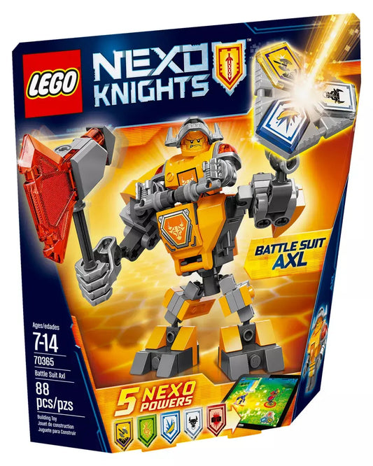 LEGO Nexo Knights 70365 : La super armure d'Axl Play Again