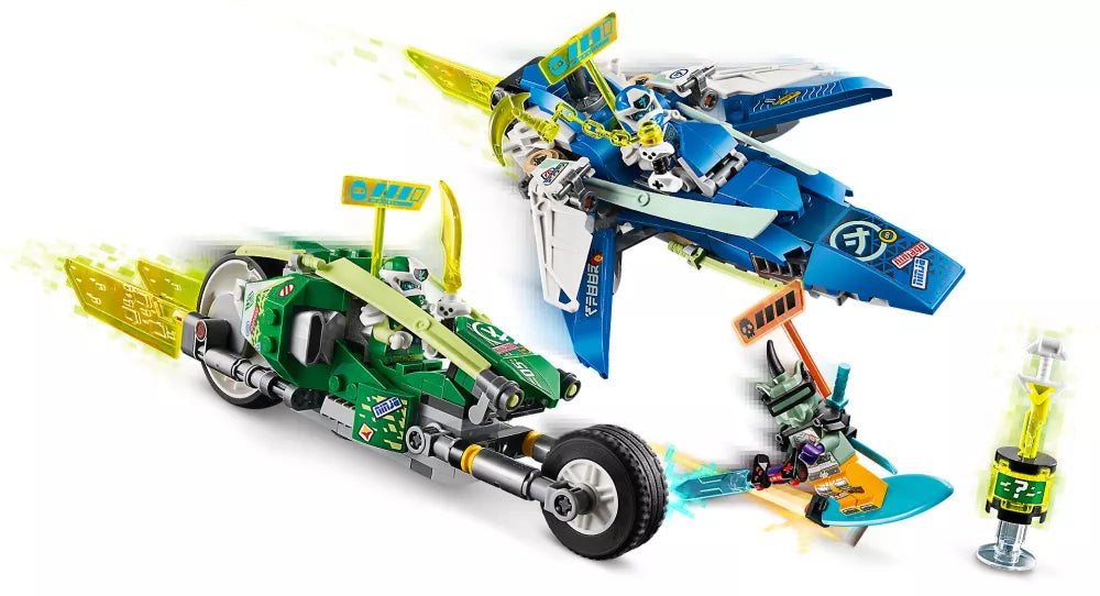 LEGO Ninjago 71709 : Les bolides de Jay et Lloyd Play Again
