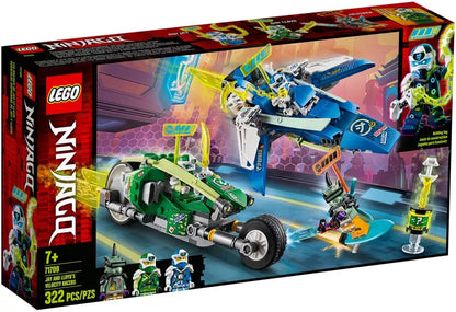 LEGO Ninjago 71709 : Les bolides de Jay et Lloyd Play Again