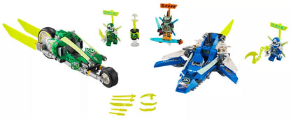 LEGO Ninjago 71709 : Les bolides de Jay et Lloyd Play Again