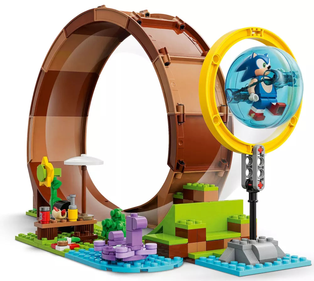 LEGO Sonic The Hedgehog 76994 : Sonic et le défi du looping de Green Hill Zone Play Again