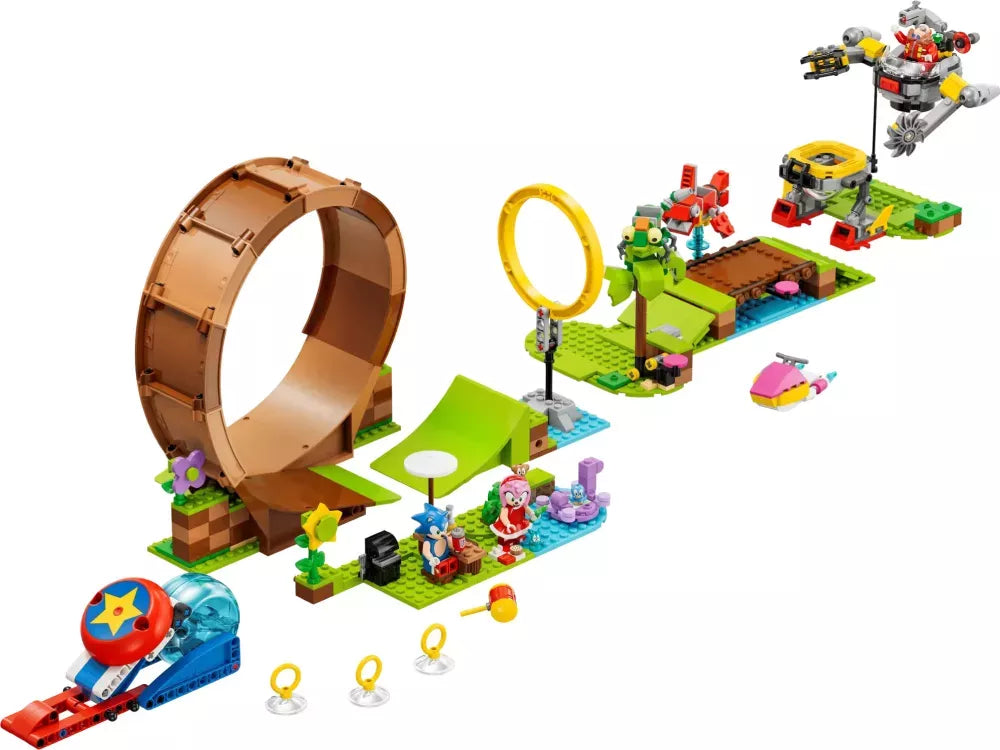 LEGO Sonic The Hedgehog 76994 : Sonic et le défi du looping de Green Hill Zone Play Again