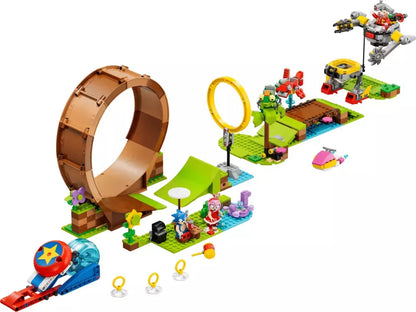 LEGO Sonic The Hedgehog 76994 : Sonic et le défi du looping de Green Hill Zone Play Again