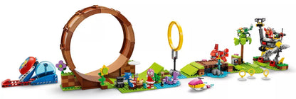 LEGO Sonic The Hedgehog 76994 : Sonic et le défi du looping de Green Hill Zone Play Again
