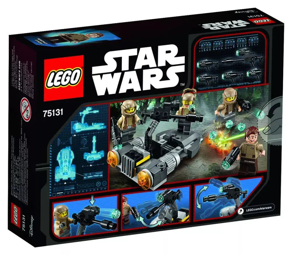 LEGO Star Wars 75131 : Pack de combat de la Résistance Play Again