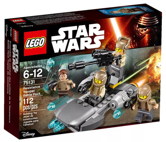 LEGO Star Wars 75131 : Pack de combat de la Résistance Play Again